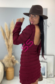 Dámske šaty s odhaleným chrbtom LILIBET