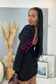 Dámske šaty s odhaleným chrbtom LILIBET