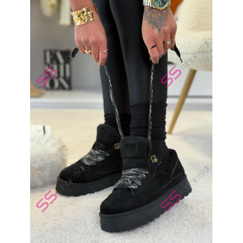 Zateplené platformové tenisky VELONIA-