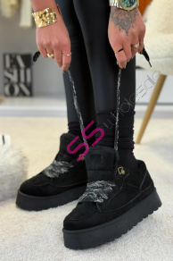 Zateplené platformové tenisky VELONIA