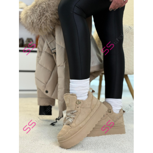 Zateplené platformové tenisky VELONIA