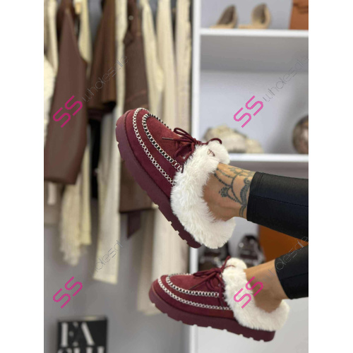 Teplé semišové topánky VILENA