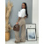 Pletené wide leg nohavice MAVIRA