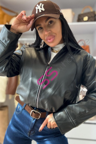 Koženková bunda MELONA