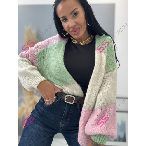 Mäkký kardigán s otvoreným strihom ARDENA