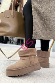 Semišové členkové čižmy BERTIE