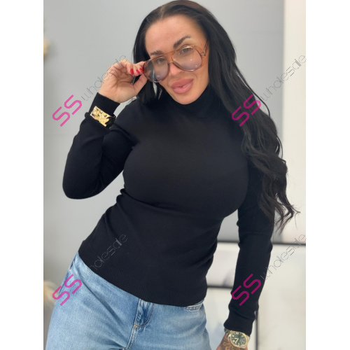 Rolákový basic pulóver JASNIRA