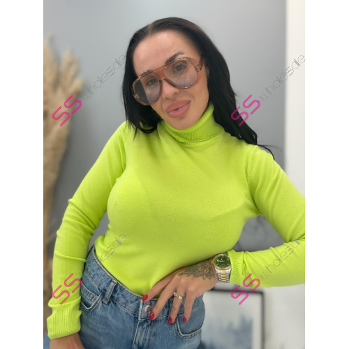 Rolákový basic pulóver JASNIRA