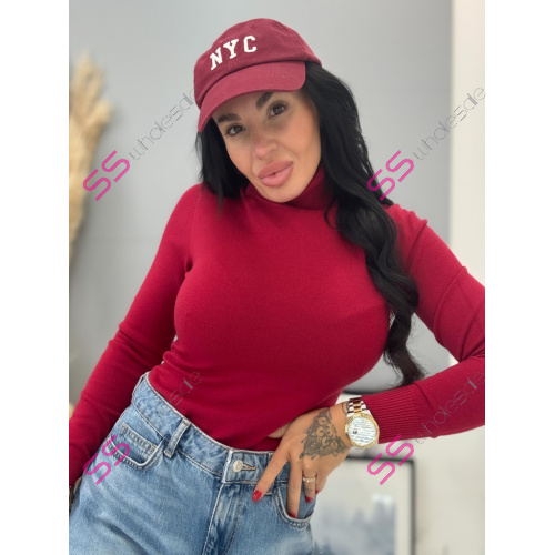 Rolákový basic pulóver JASNIRA