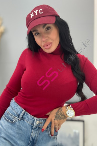 Rolákový basic pulóver JASNIRA