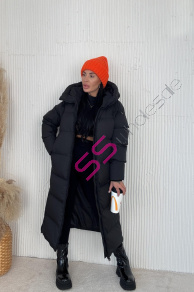 Dlhá bunda s kapucňou ANAHI