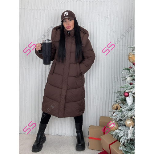 Dlhá bunda s kapucňou ALENE