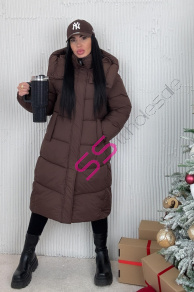 Dlhá bunda s kapucňou ALENE