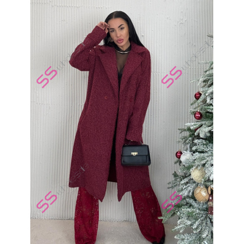 Dlhý uzlíkový kabát LYSARA