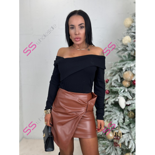 Koženková sukňa RAFIRA