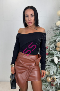 Koženková sukňa RAFIRA