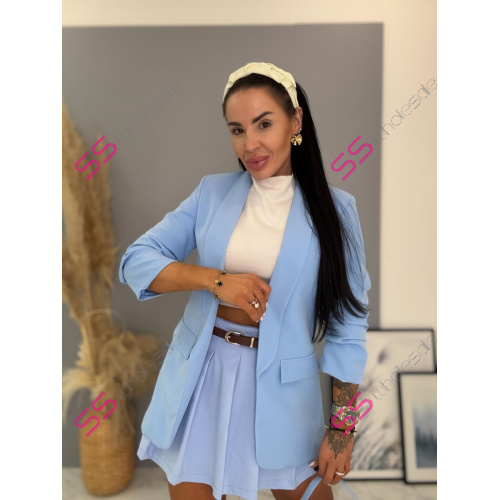 Svetlomodré dámske sako LILLA