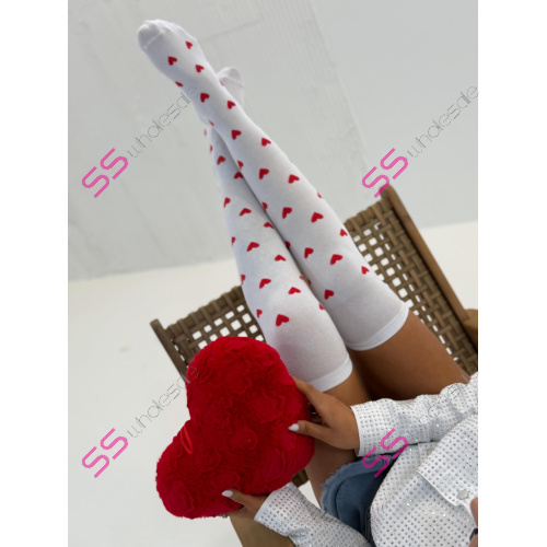 Biele dámske nadkolienky LOVE