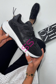 Platformové tenisky zdobené kamienkami ALISEA