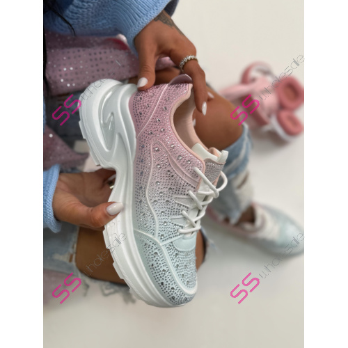 Trblietavé platformové tenisky SERRY-