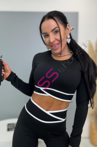 Športový komplet s vypchávkami v prsiach SEMANA