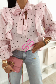 Blúzka so volánmi na ramenách CAROLINE