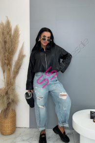 Koženková bunda MELONA