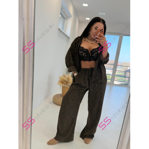 Dvojdielny komplet s leopardím vzorom ALBA