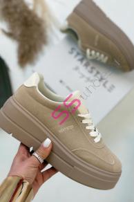 Platformové semišové tenisky SYNDI