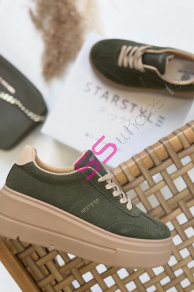 Platformové semišové tenisky SYNDI