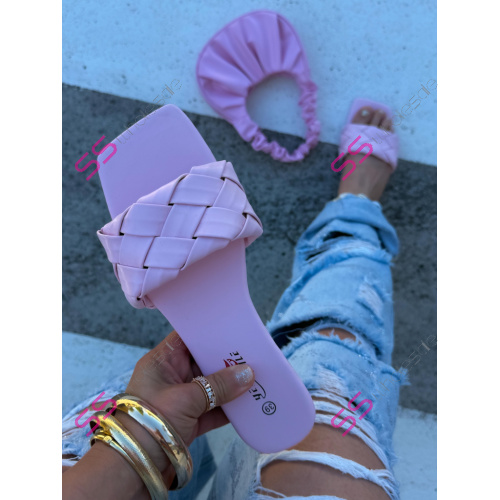 Pink dámske šľapky SOUL