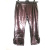 Latex 3/4 BRONZ. legíny / imitácia koža