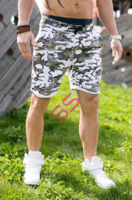 Pánske maskáčové športové bermudy+